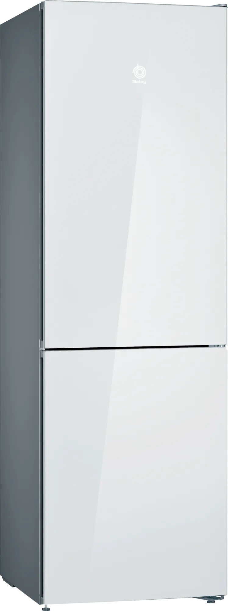 Frigorífico combi Balay 3KFD565BI, 186 x 60 cm, No Frost, clase D, cristal blanco